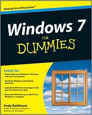 Windows 7 For Dummies by Andy Rathbone: Book Cover