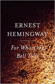 For Whom the Bell Tolls by Ernest Hemingway: Book Cover