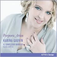 Nicola Porpora: Arias by Karina Gauvin: CD Cover