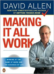 Making It All Work by David Allen: Book Cover