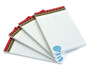 Product Image. Title: Vera Bradley Symphony in Hue Small Organizer Refill Pads Set of 4 (3.5x6)