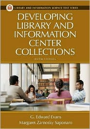 Developing Library and Information Center Collections by G. Edward Evans: Book Cover
