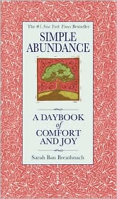 Simple Abundance by Sarah Ban Breathnach: Book Cover