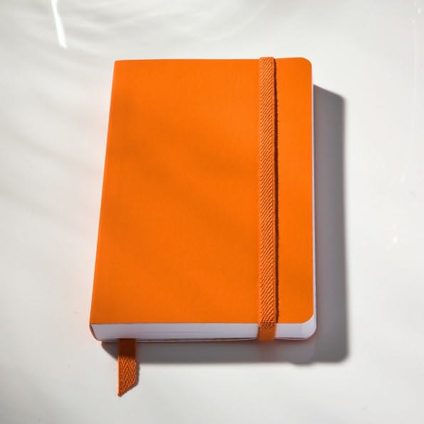 Ecosystem 100% Recycled Flexi Ruled Clementine Journal