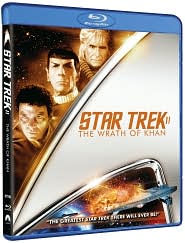 Star Trek II: the Wrath of Khan with William Shatner: Blu-ray Cover