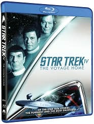 Star Trek IV: the Voyage Home with William Shatner: Blu-ray Cover