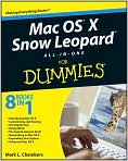 Book Cover Image. Title: Mac OS X Snow Leopard All-in-One For Dummies, Author: by Mark L. Chambers