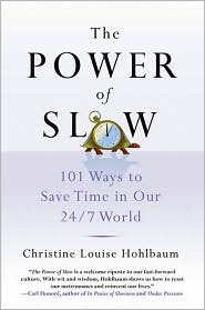 The Power of Slow by Christine Louise Hohlbaum: Book Cover