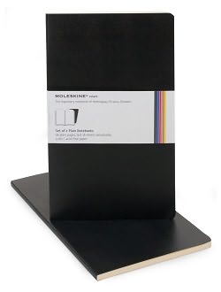Black Moleskine Volant Ruled Pages (5" x 8-1/4") -Set of 2 by Moleskine: Product Image