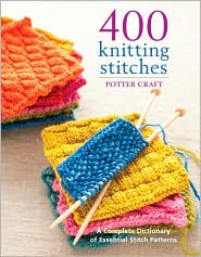 400 Knitting Stitches by Crown: Book Cover