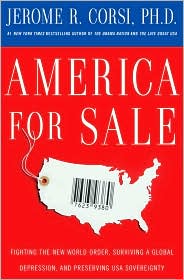 America for Sale by Jerome R Corsi: Book Cover