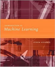 Introduction to Machine Learning by Ethem Alpaydin: Book Cover