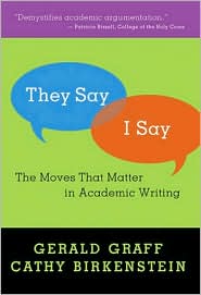 They Say/I Say by Cathy Birkenstein: Book Cover