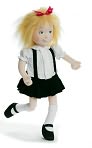 Product Image. Title: Eloise 18" Cloth Doll