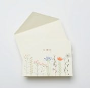 Product Image. Title: Recycled Giggle Patch Thank You Note Card - Set of 10