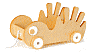 Product Image. Title: P'kolino Book Buggee - Natural