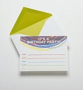 Product Image. Title: Recycled Scribble Invitation Card- Set of 10