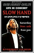 Product Image. Title: Eric Clapton Live in Concert - Slowhand - Poster