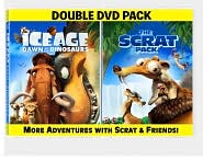 Ice Age 3 - Dawn of the Dinosaurs & Scrat Pack with Ray Romano: DVD Cover