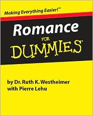 Romance for Dummies by "Ruth, Dr." Westheimer: Book Cover