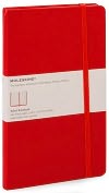 Product Image. Title: Moleskine Large Red Ruled 5x8 Notebook