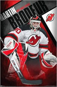 Martin Brodeur - New Jersey Devils - Poster