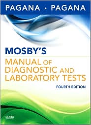 Mosby's Manual of Diagnostic and Laboratory Tests by Kathleen Deska Pagana: Book Cover