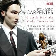 Elgar & Schnittke: Viola Concertos by David Aaron Carpenter: CD Cover