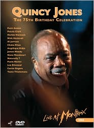 Quincy Jones: The 75th Birthday Celebration - Live at Montreux with Quincy Jones: DVD Cover