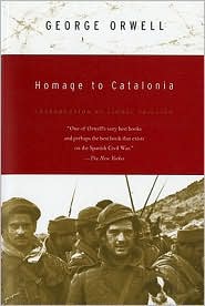 Homage to Catalonia by George Orwell: Book Cover