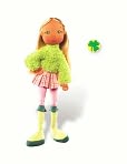 Product Image. Title: Piper Goes to Ireland - Karito Kids Travel Charmer Doll