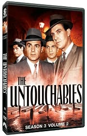 The Untouchables - Season 3, Vol. 2 with Robert Stack: DVD Cover