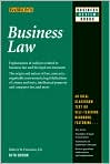 Book Cover Image. Title: Business Law, Author: Robert W.  Emerson J.D.