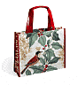 Product Image. Title: Holly Bird Woven Tote Bag (15" x 4 3/4" x 11 7/8")