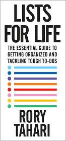 Lists for Life by Rory Tahari: Book Cover