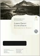 HCSB Large Print Ultra Thin Reference Bible Burgundy Bonded Leather