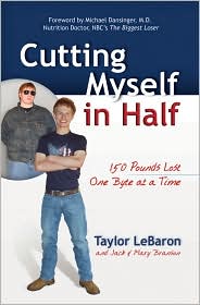 Cutting Myself in Half by Taylor LeBaron: Book Cover
