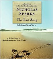 The Last Song by Nicholas Sparks: CD Audiobook Cover