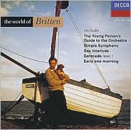World of Britten by Peter Pears: CD Cover