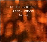 Paris/London (Testament) by Keith Jarrett: CD Cover