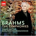 CD Cover Image. Title: Brahms: The Symphonies, Artist: Simon  Rattle