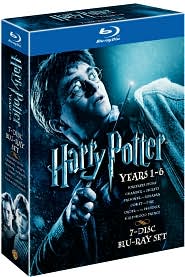 Harry Potter  Years 1-6 with Daniel Radcliffe: Blu-ray Cover