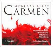 George Bizet: Carmen by Herbert von Karajan: CD Cover