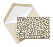 Product Image. Title: Letterpress Leopard Notes