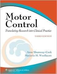 Motor Control by Anne Shumway-Cook: Book Cover