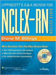 Lippincott's Q&A Review for NCLEX-RN by Diane M Billings: Book Cover