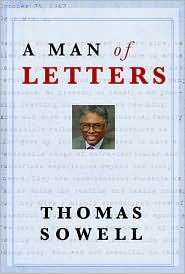 Man of Letters by Thomas Sowell: Book Cover