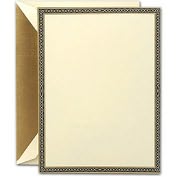 Product Image. Title: Engraved Black & Gold Printable Invitation
