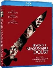 Beyond a Reasonable Doubt with Michael Douglas: Blu-ray Cover