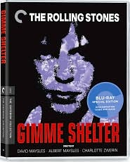 The Rolling Stones: Gimme Shelter with Albert Maysles: Blu-ray Cover